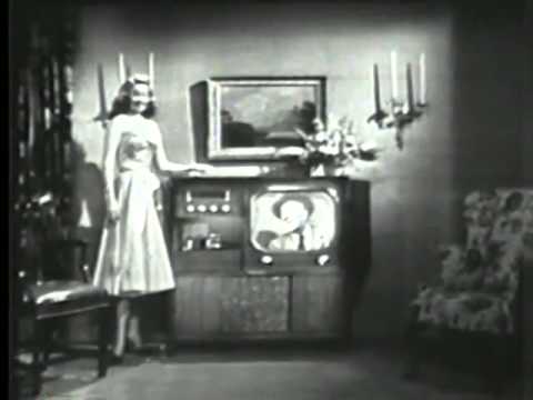 MOTOROLA TELEVISION / TV SET COMMERCIAL - 1951