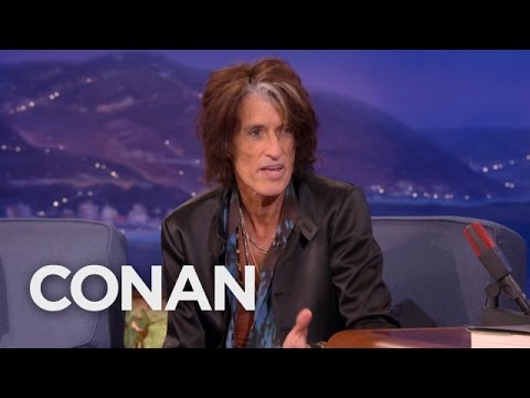 Slash Gave Joe Perry Back His Prized Guitar  - CONAN on TBS