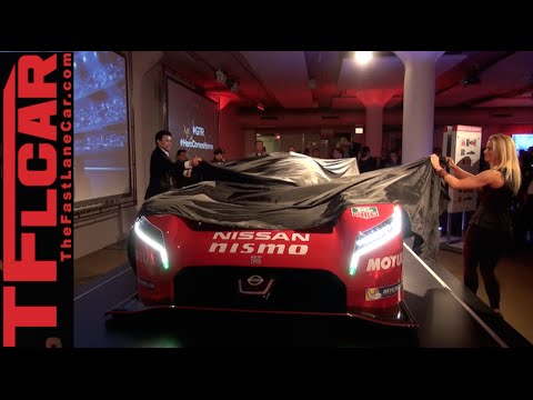 Watch the Nissan NISMO GT-R LM Racer unveiled before the Chicago Auto Show