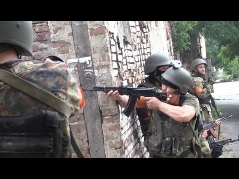 Ukraine War - Ukrainian Paramilitary In Heavy Intense Clashes And Firefights In Mariupol