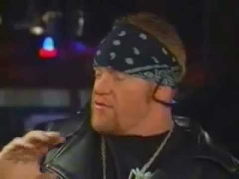 Undertaker Interview Hell In A Cell vs Mick Foley - 