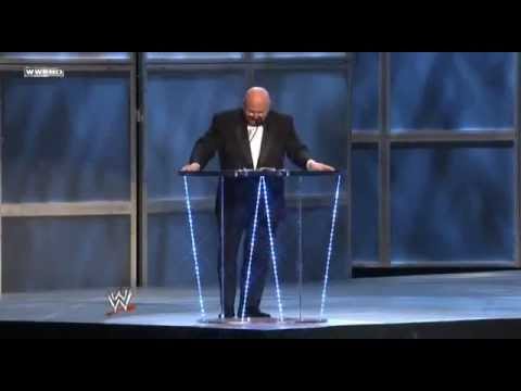 WWE Hall Of Fame  Howard Finkel speech in 2009avi.wmv