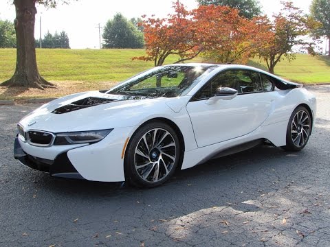 2014 / 2015 BMW i8 Start Up, Test Drive, and In Depth Review