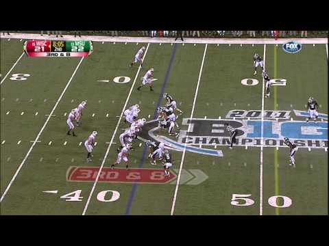 College Football   ''Big Ten Championship Michigan State vs  Wisconsin'' Recorded Dec 3, 2011, KMSPD