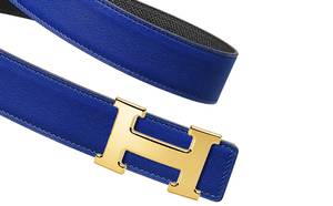 Luxury christmas gifts Reversible leather belt, £530, Hermes