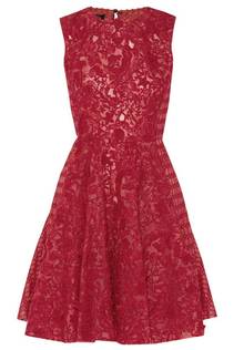 Pleated macramé dress, £3,950, Giambattista Valli