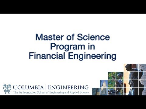 Master of Science Program in Financial Engineering