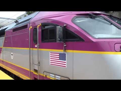 MBTA Commuter rail at ruggles Station