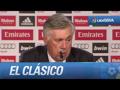 Rueda de prensa de Carlo Ancelotti tras el Real Madrid (3-1) FC Barcelona - HD