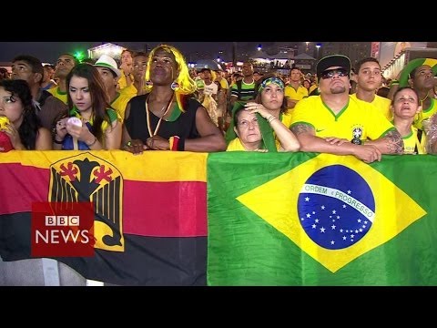 Brazil in shock after World Cup humiliation against Germany - BBC News