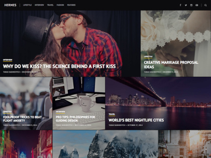 Hermes WordPress Theme