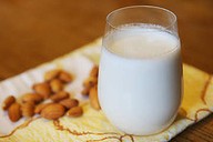 Almond milk recipe.