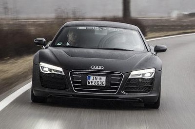 Drive sampled Audi's latest R8 e-tron prototype across Europe.