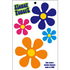 Flower Power Window Sticker Set