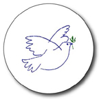Dove-Peace-Button
