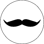 Mustache-Button
