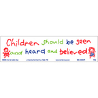 Children Should Be Seen Bumper Sticker