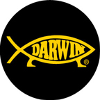 Darwin Fish Button