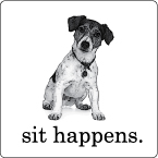 Sit Happens Sticker