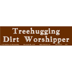 Dirt Worship Bumper Sticker