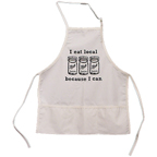 I Eat Local Because I Can Apron