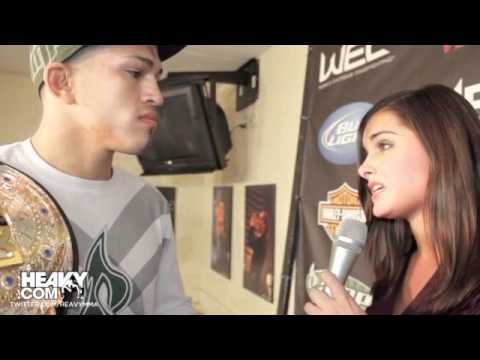 WEC 53: Anthony Pettis Post-Fight Interview