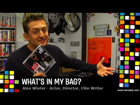 Alex Winter - What's In My Bag?