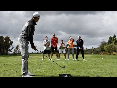 Long Drive Trick Shots | Dude Perfect