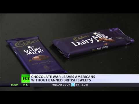 Chocolate War: British sweets banned in US