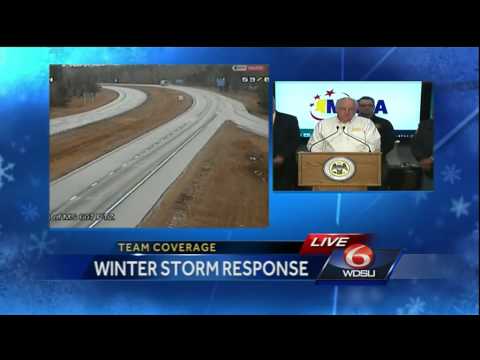 Winter Weather: Mississippi officials provide update on current conditions and preparations