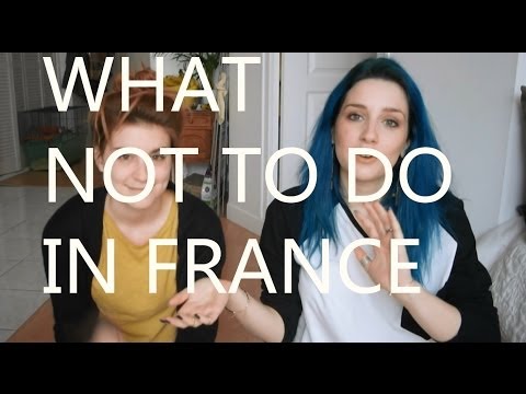 What not to do in France (in french with subtitles)