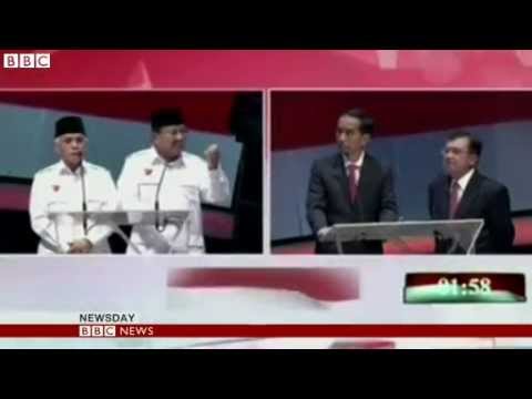 BBC News   Indonesia hosts first presidential election TV debate