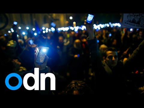 100,000-strong protests in Hungary over 'internet tax' plans