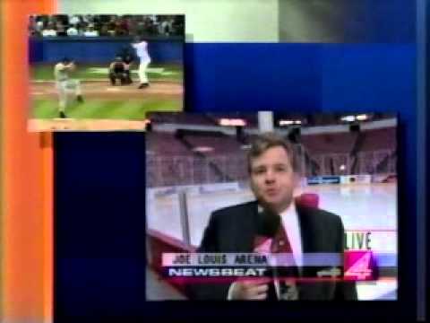 WDIV Detroit: October 9, 1996: Breaking News - NHL Trade #2