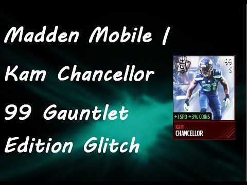 Madden Mobile | Kam Chancellor 99 Glitch