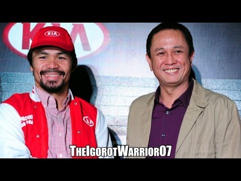 Manny Pacquiao - Head coach of a Philippine pro basketball team!