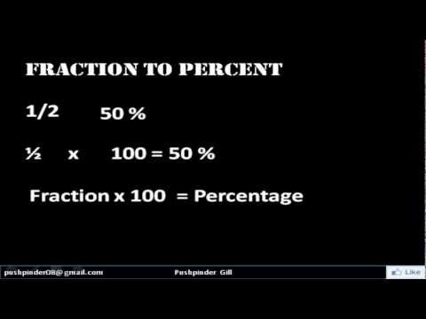 Percentage Concept (GRE/GMAT/CAT)