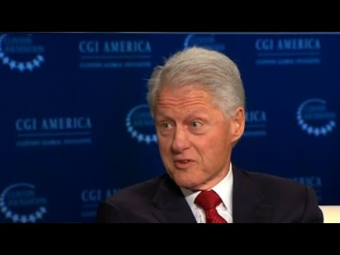 Bill Clinton talks about what is needed Mideast peace