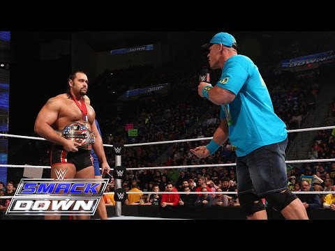 John Cena comes face-to-face with Rusev: SmackDown, January 29, 2015