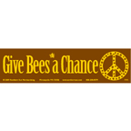 Give Bees A Chance Bumper Sticker