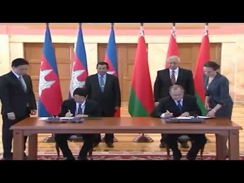 Hun Sen  Prime Minister 21to 26 April 2014 in Republic of Serbia Azerbaijan and the Republic of Bela