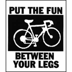 Fun Between Legs Big Sticker