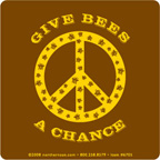 Give Bees A Chance Sticker