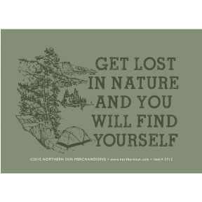 Get Lost In Nature 2x3 Magnet