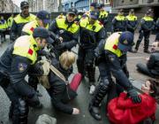 Protest near Bungehuis