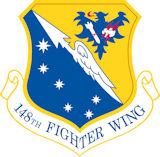 Logo of the 148th Fighter Wing.