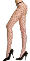Diamond Net Pantyhose in 6 color choices