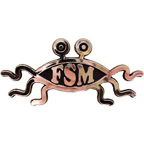 Flying Spaghetti Monster Car Emblem