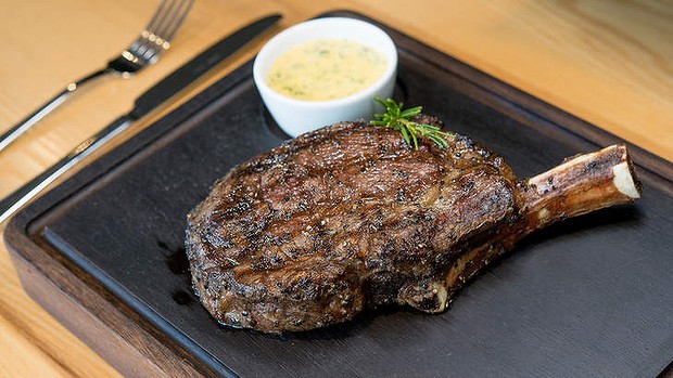 Spot-on steak at Meat Fish Wine.