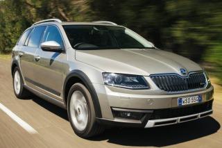 European alternative: The Skoda Octavia Scout mixes space with excellent driving dynamics.